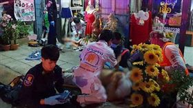 泰國發生正宮不滿丈夫外遇開4槍擊斃小三。（圖／翻攝自微博）
