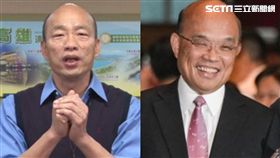 韓國瑜，蘇貞昌（圖／資料照）