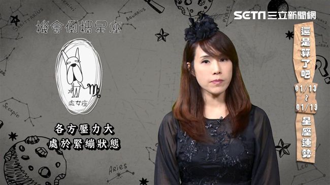星座／安心亞新戲壓力大　節目中落淚
