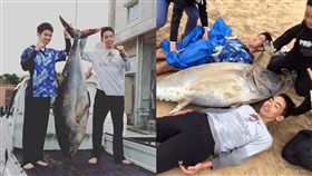 黑鮪魚,捕魚,空手道,日北,鹿兒島,校隊,海王類　圖／翻攝自推特　