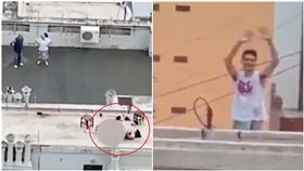 阿根廷,屋頂,野戰,鞠躬,謝幕(圖/翻攝自Mirror)