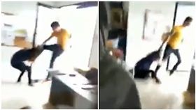 泰國,家暴,車行,抵抗,拖行(圖/翻攝自Jaturong Boonyang臉書)