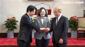 總統府召開記者會宣布新閣揆人選，蔡英文，蘇貞昌，賴清德，新聞台