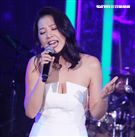 侯湘婷為江美琪演唱會嘉賓。（記者邱榮吉/攝影）