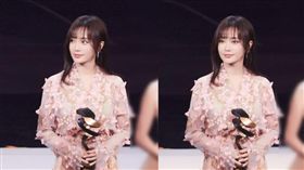 秦嵐,年度女神,微博之夜,高蹺,高跟鞋/秦嵐工作室微博