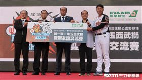 日職埼玉西武獅隊總經理渡邊久信來台參加統一獅開訓。（圖／記者王怡翔攝影）