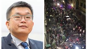 立法院副院長蔡其昌，臉書發文對肉圓渣男表示火大