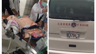 紅斑馬開道護送　花蓮嬰平安抵達台大