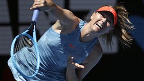 ▲重返澳網，莎拉波娃強勢出擊。（圖／美聯社／達志影像）