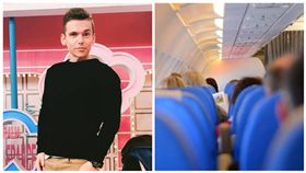 湯姆士、機艙
合成圖／翻攝自臉書、資料照