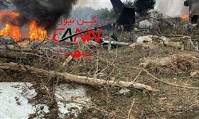 波音707貨機墜毀德黑蘭附近　圖／翻攝自Meysam Yaghoubi推特