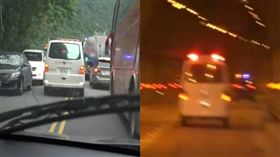 影／護送花蓮命危男嬰赴台大　熱心警「接力開道」畫面曝光