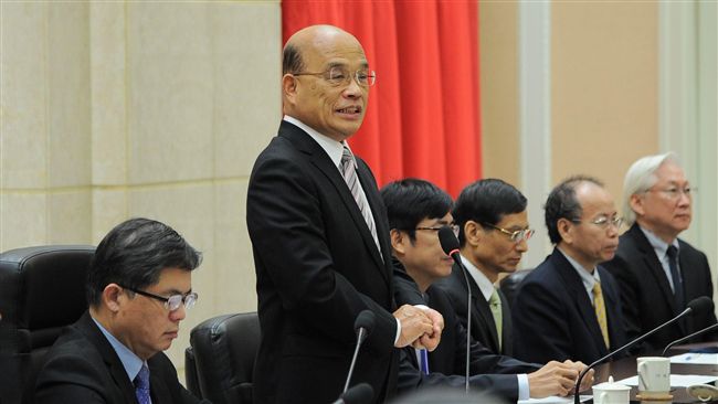 蘇貞昌：蔡英文未過問內閣名單
