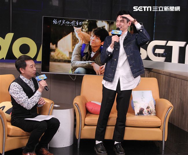 林柏宏安安大明星。（記者邱榮吉/攝影）