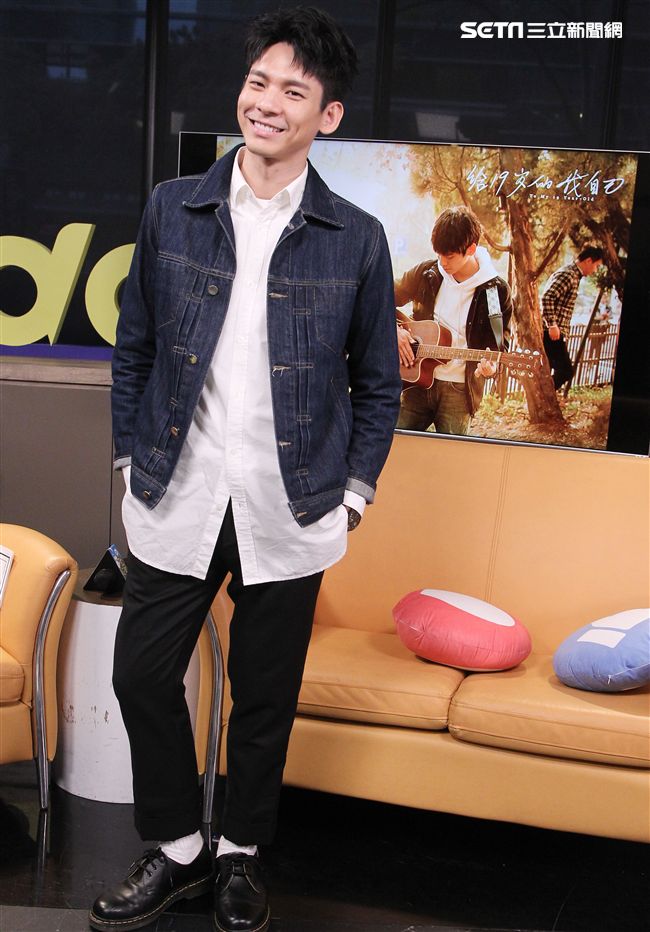 林柏宏安安大明星。（記者邱榮吉/攝影）