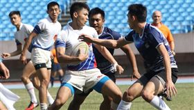 ▲全國七人制橄欖球錦標賽參賽隊伍非常踴躍且競爭頗為激烈。（圖／高雄市體發局提供）