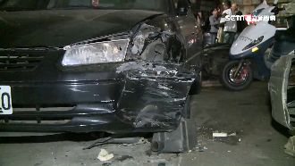 男KTV飲酒狂歡　堅持酒駕自撞遭逮