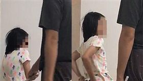 肉圓爸鐵條打男童　重馬賽克版