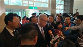 國民黨主席吳敦義今（15)日出席「新北市五合一選舉感恩茶會」