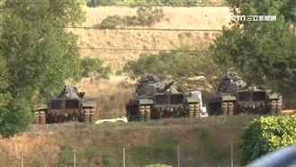 對抗陸！戰車上台灣大道　將實彈演練