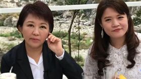 盧秀燕,谷關,空氣瓶,大學姐,林筱淇 圖/翻攝自盧秀燕臉書