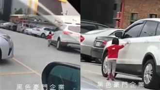 女童吵鬧買洋娃娃　狠父抓狂丟包車外