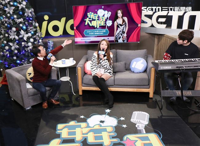 許寀菁安安大明星。(記者林士傑/攝影)