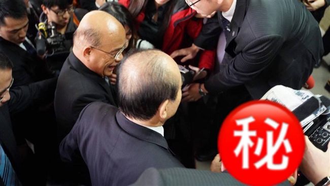 王金平、蘇貞昌比髮量　驚見金正恩？