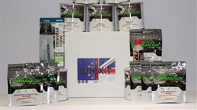 英國急難存糧公司推出一款「脫歐救生包」（Brexit Box）。（圖／擷取自www.emergencyfoodstorage.co.uk）