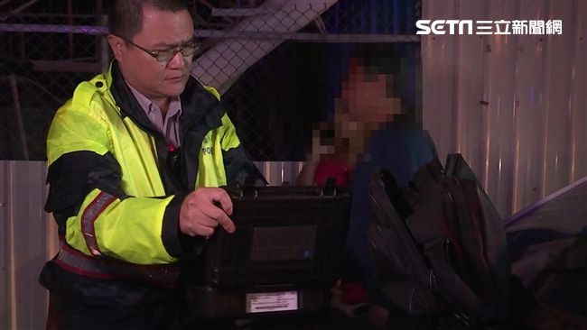衝撞工地辯恍神　酒測值0.58打臉