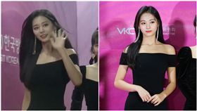 周子瑜,首爾歌謠大賞,紅毯,身材,TWICE（圖／翻攝自周子瑜吧_TZUYUbar）