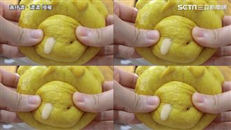 動手做小豬流沙包　結果讓人看傻眼