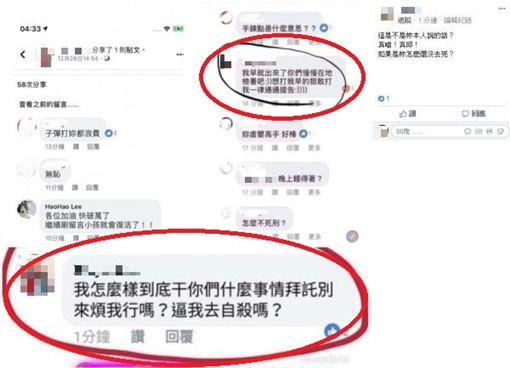 台南,虐嬰,臉書,提告,假帳號（圖／翻攝畫面）