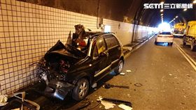 宜蘭,蘭陽隧道,灑水車,命危,老翁