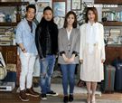 福斯台灣原創影集「愛的廣義相對論」導演孫啟明，演員楊謹華、宋芸樺、許時豪出席。（記者林士傑/攝影）