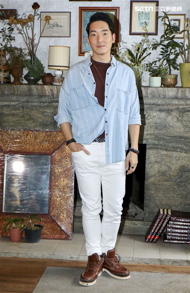 福斯台灣原創影集「愛的廣義相對論」，演員許時豪出席。（記者林士傑/攝影）