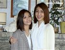 福斯台灣原創影集「愛的廣義相對論」，演員楊謹華、宋芸樺出席。（記者林士傑/攝影）