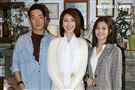福斯台灣原創影集「愛的廣義相對論」，演員楊謹華、宋芸樺、許時豪出席。（記者林士傑/攝影）