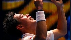 ▲錦織圭連續2場都是打到第5盤才艱苦拿下。（圖／翻攝自澳網Twitter）