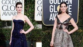 Instagram,IG,凍齡,女星,安海瑟薇,10YearsChallenge（圖／翻攝自Instagram）