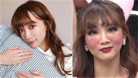 黑澀會,化妝,玉兔,紙紮人,小優（圖／翻攝自玉兔IG、麻辣天后傳YouTube）