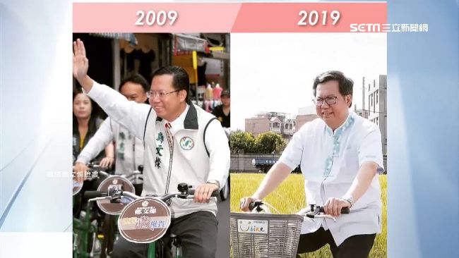 曬十年前騎車照　鄭文燦自虧越騎越重