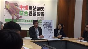 ▲民進黨立委羅致政批中媒無法無天。（圖／記者林仕祥攝）