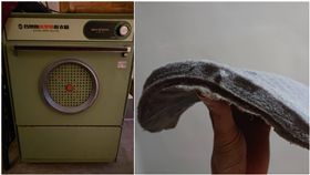 古老,烘衣機,濾網,衣屑（圖／翻攝自PTT）