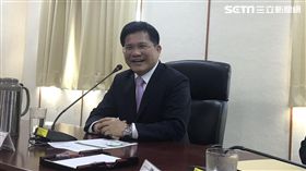 ▲時代力量立委拜會交通部長林佳龍。（圖／黃國昌辦公室提供）