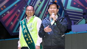 林佳龍、王義川／王義川競選團隊提供