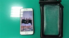 （圖／大園警分局提供）,iphone落海兩個月