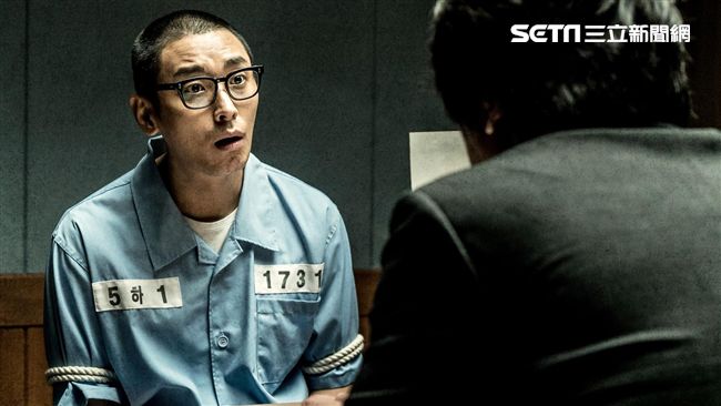 恐怖哦！男星剃大光頭演殺人魔令人毛