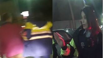 男癲癇發作摔傷　正妹警暖攙扶陪回家