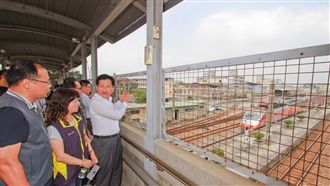 林佳龍喊話盧:山手線建設不分藍綠!
